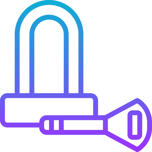 Padlock security secure sports icon Padlock security secure sports icon
