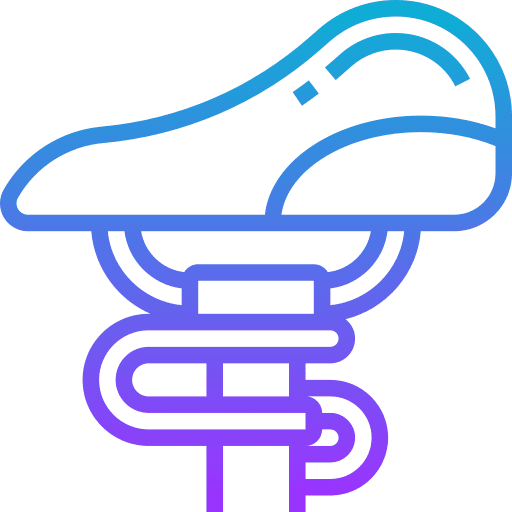 Saddle bicycle saddle transportation icon Saddle bicycle saddle transportation icon