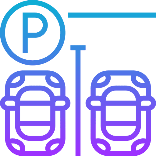 Car park signal car transportation icon Car park signal car transportation icon