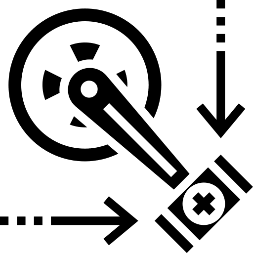 Pedal parts transportation riding icon