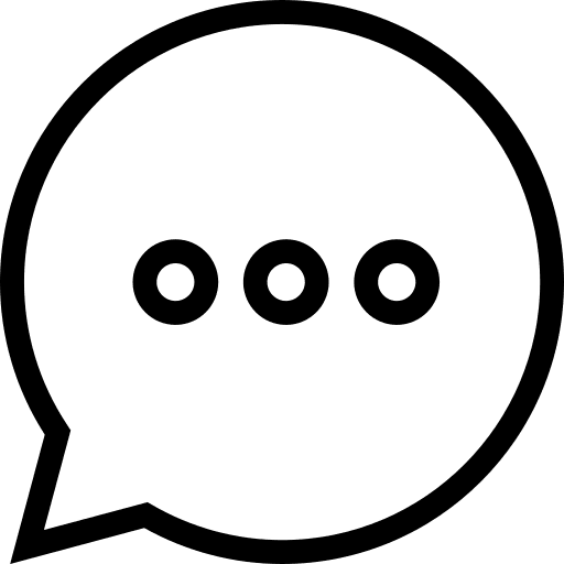 Chat comment message chat box icon