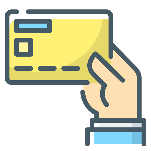 Credit card payment method business and finance credit card icon Credit card payment method business and finance credit card icon