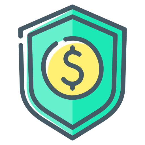 Encryption shield encryption money icon Encryption shield encryption money icon