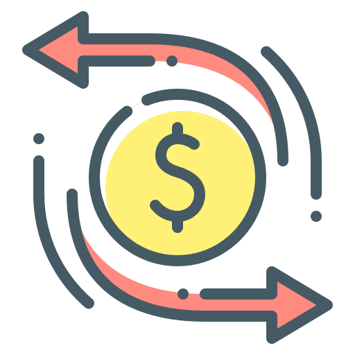 Money transfer cash money transfer dollar icon Money transfer cash money transfer dollar icon