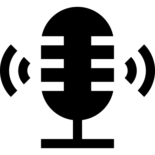 Voice control voice recording record voice chat icon