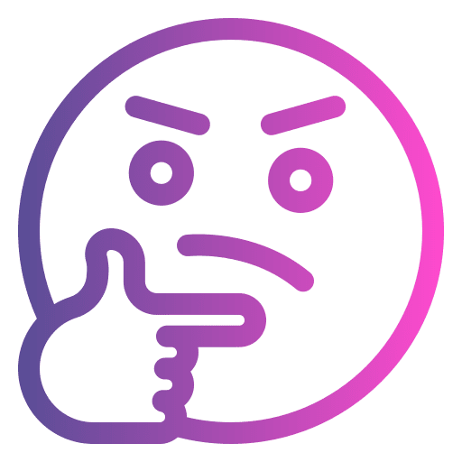 Confusion weird emojis expressions icon