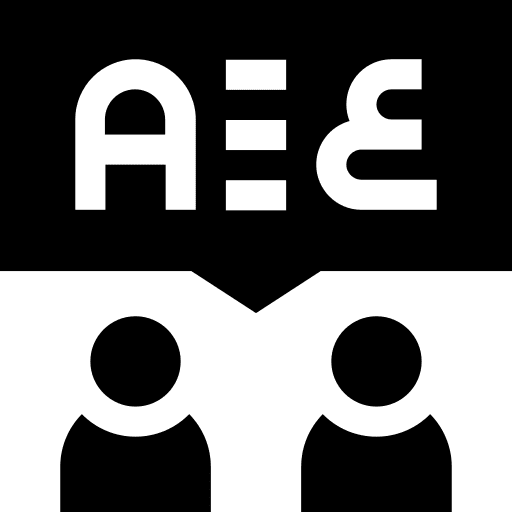 Translator professions and jobs translate foreign language icon Translator professions and jobs translate foreign language icon
