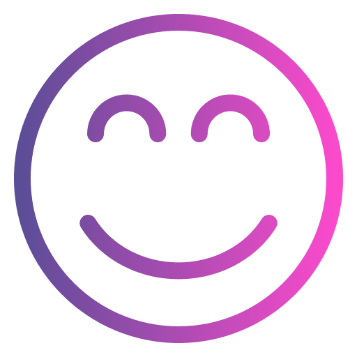 Smiles expressionless smile emoticon icon