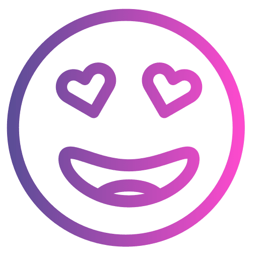 Romance and love smile emoticon expressions icon Romance and love smile emoticon expressions icon