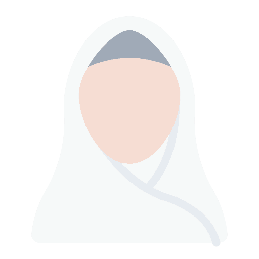 Woman niqab ramadan female icon