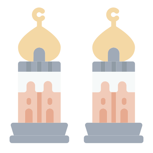 Minaret architectonic architecture and city cultures icon Minaret architectonic architecture and city cultures icon