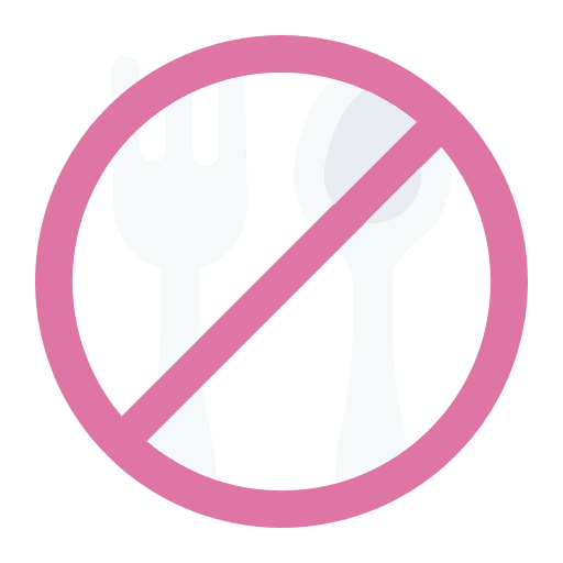 No eating fasting ramadan spoon icon No eating fasting ramadan spoon icon