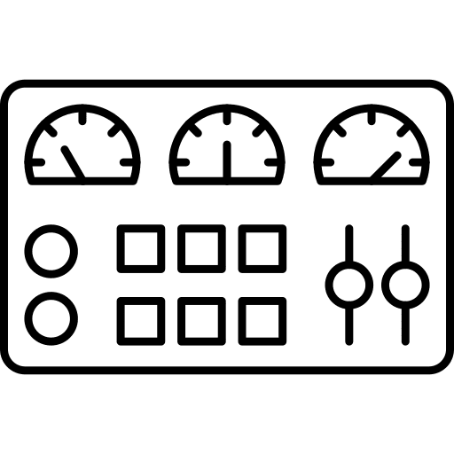 Control panel control panel settings electronics icon Control panel control panel settings electronics icon