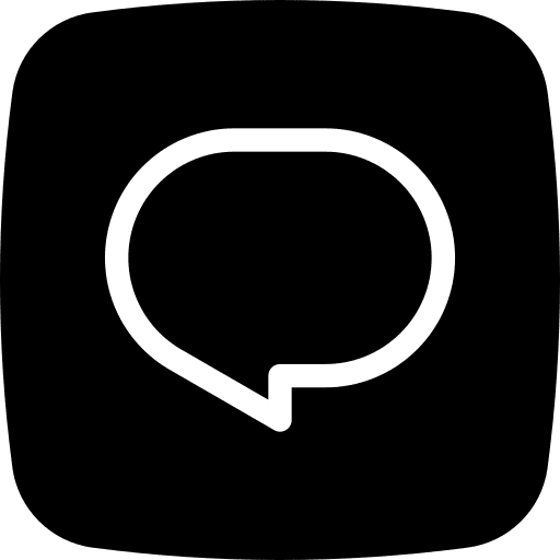 Chat user interface speech bubble chat icon