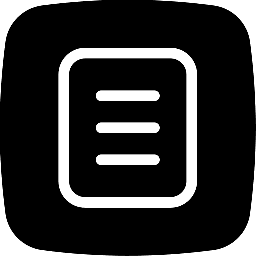 File document user interface text icon