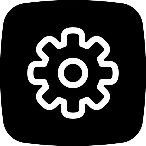 Setting cogwheel ui user interface icon