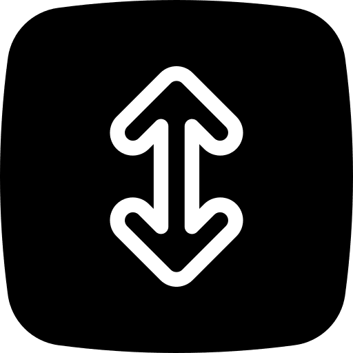 Two arrows button user interface direction icon