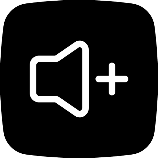 Volume speaker sound volume icon