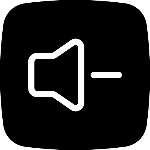 Volume ui sound decrease icon