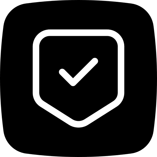 Verify user interface button verify icon