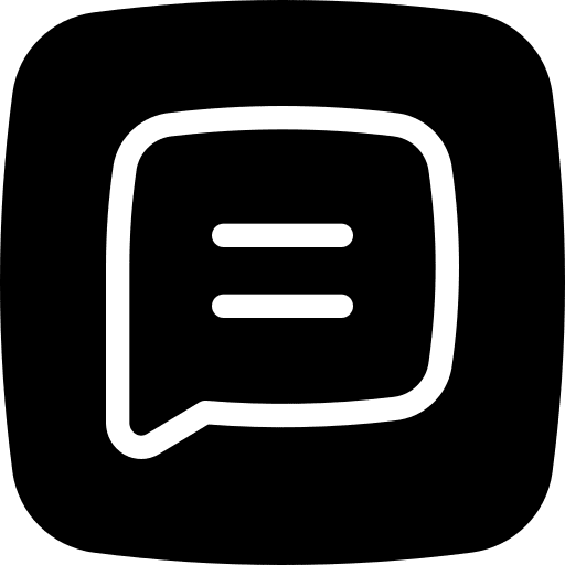 Chat speech bubble message ui icon