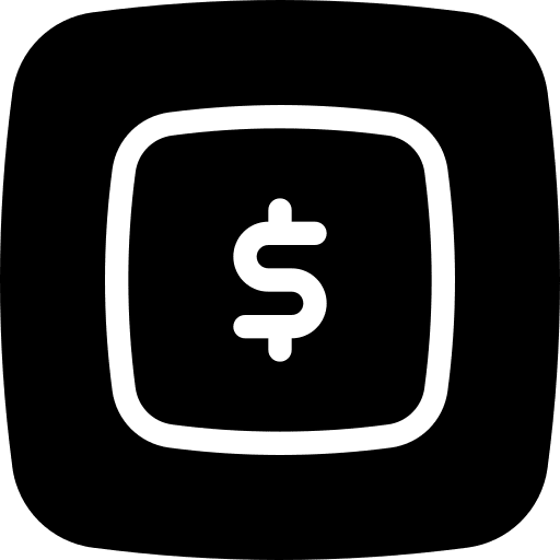 Dollar button business and finance dollar icon