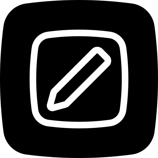 Edit button user interface ui icon
