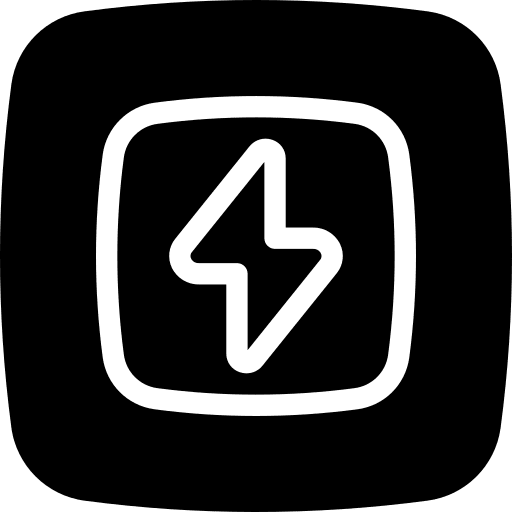 Electricity charge energy user interface icon