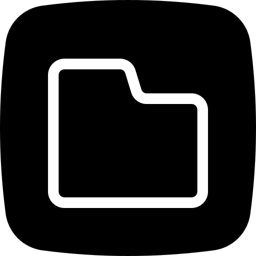Folder button archive files and folders icon
