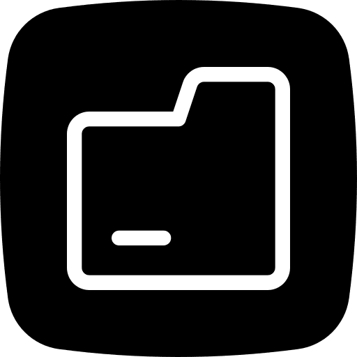 Folder document storage files and folders icon