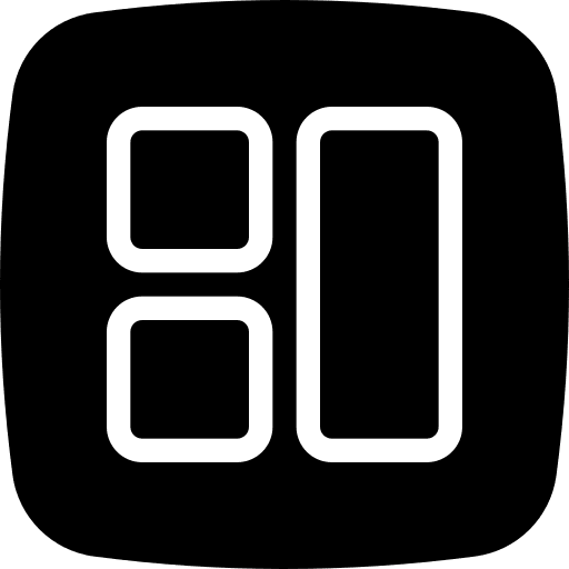 Layout button layout web interface icon