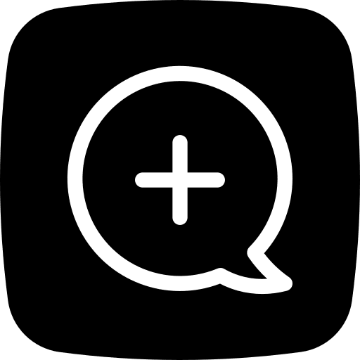 Chat add communications button icon