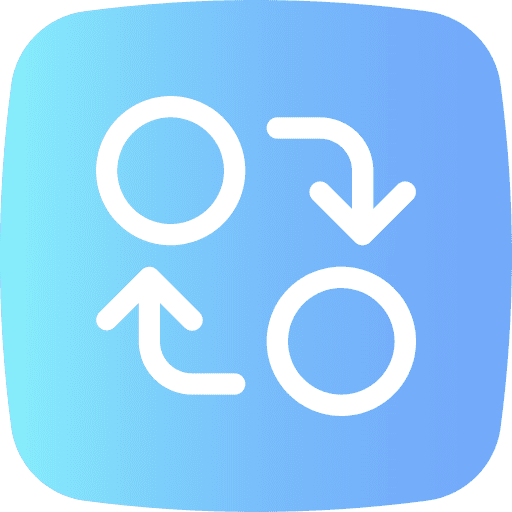 Exchange arrows money exchange icon