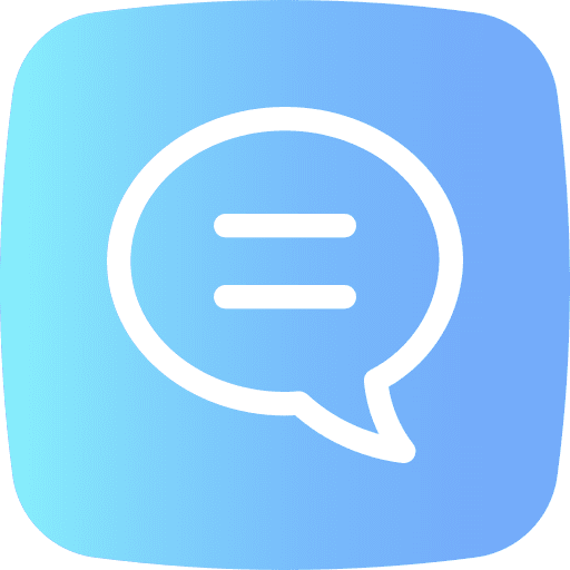 Chat communications speech bubble chat icon