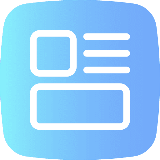 Layout web design button layout icon