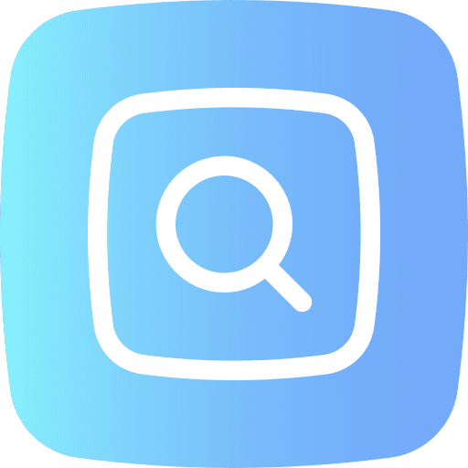 Searching loupe searching user interface icon