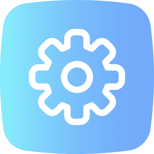 Setting user interface setting ui icon