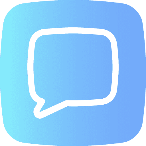 Chat message speech bubble chat icon