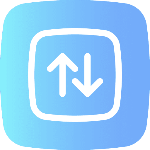 Two arrows ui down arrow two arrows icon