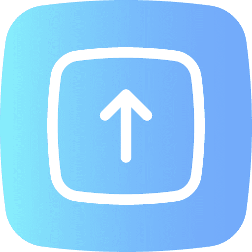 Up arrow ui button direction icon