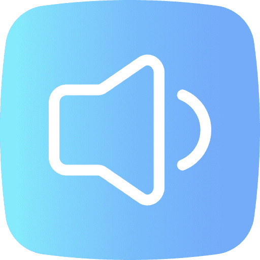 Volume button ui audio icon