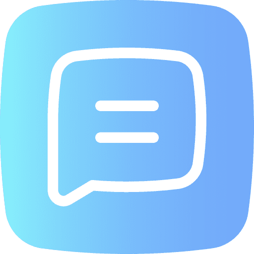 Chat speech bubble communications chat icon