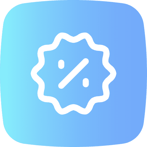 Discount user interface discount sales icon