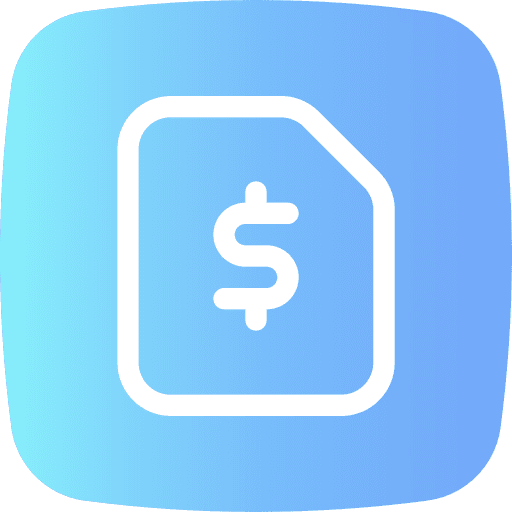 Dollar business and finance user interface file icon