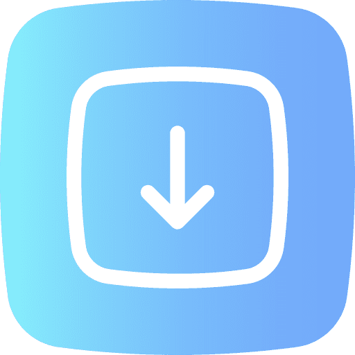 Down arrow ui button direction icon