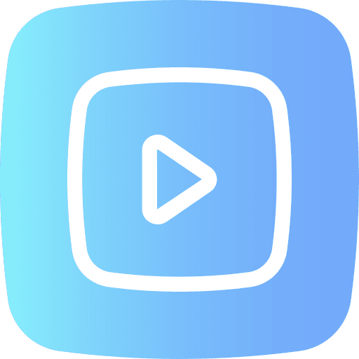 Play multimedia option play button icon