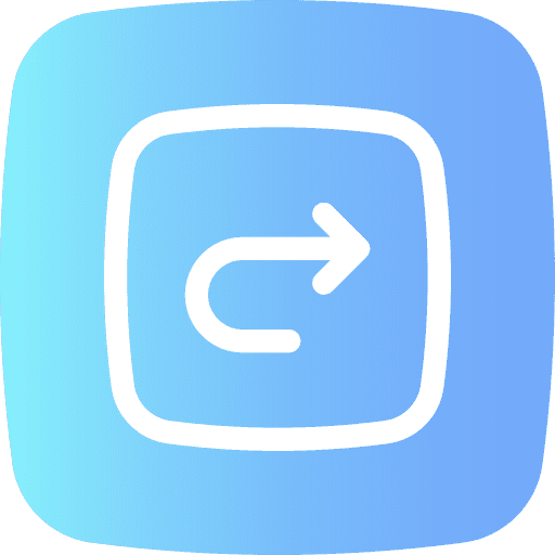 Right arrow turn right direction user interface icon