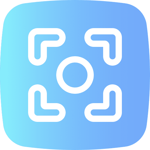 Scan ui user interface button icon