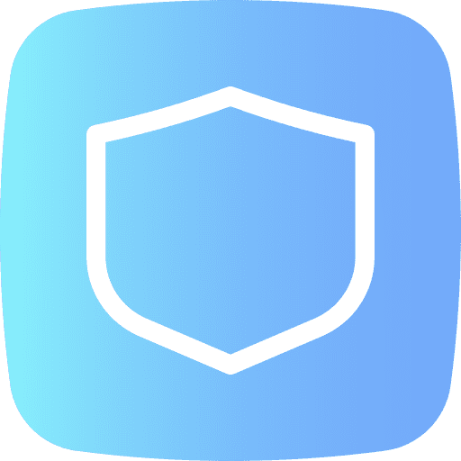 Shield protection user interface security icon