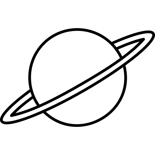 Planet planet miscellaneous saturn icon